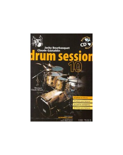 Drum Session 10 25 Pieces Batterie   CD