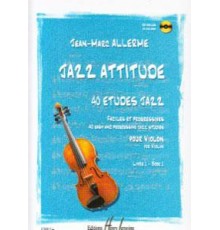 Jazz Attitude Vol.1 40 Etudes Jazz   CD