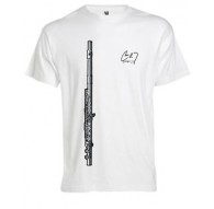 Camiseta Flauta Chico Blanca XL