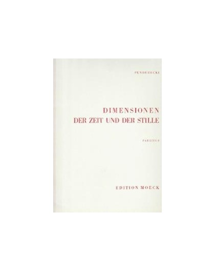 Dimensionen Der Zeit und Der Stille