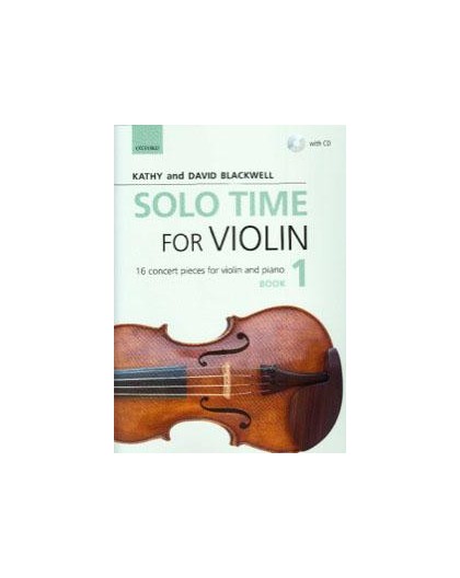 Solo Time for Violin Book 1   CD