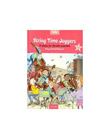String Time Joggers Cello Book   CD