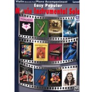 Easy Popular Movie Instr.Solos Violin-Pi