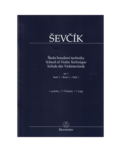 Sevcik. School for Violin. Op. 1 part.2