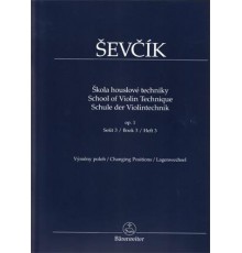 Sevcik. School for Violin. Op. 1 part.3
