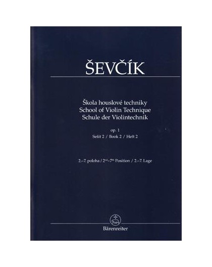 Sevcik. School for Violin. Op. 1 part.4