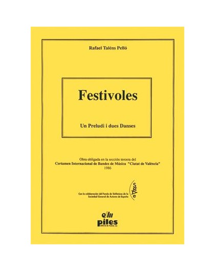 Festivoles/ Score & Parts A-3