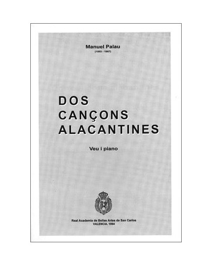 Dos Cançons Alacantines