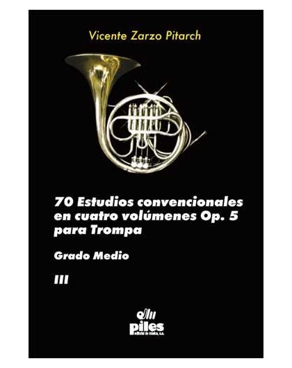 70 Estudios Convencionales Op. 5 Vol.III