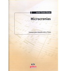 Microcronías 5 Piezas para Sax Alto y Pi