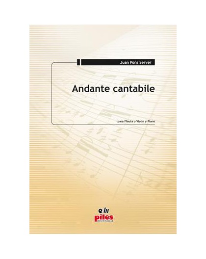 Andante Cantabile (Fl/Vl-Pno)