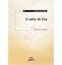 El Adiós de Elsa/ Vocal Score