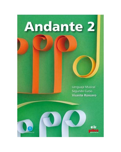 Andante. 2. Segundo Curso   CD Nueva Ed.