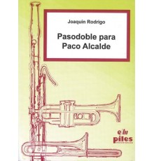 Pasodoble para Paco Alcalde/ Full Score