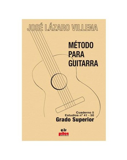 Método para Guitarra. Cuaderno 5 Estudio