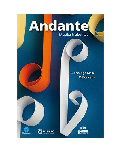 Andante. 1. Lehenengo Maila   CD