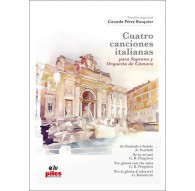 Cuatro Canciones Italianas/ Full Score