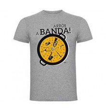 Camiseta Arroz a Banda Unisex Talla M