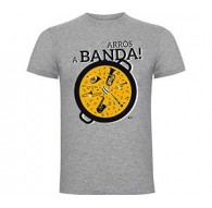 Camiseta Arroz a Banda Unisex Talla M