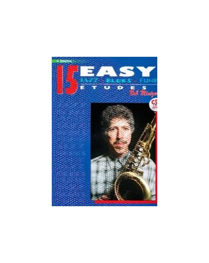 15 Easy Jazz, Blues & Funk Etudes   CD