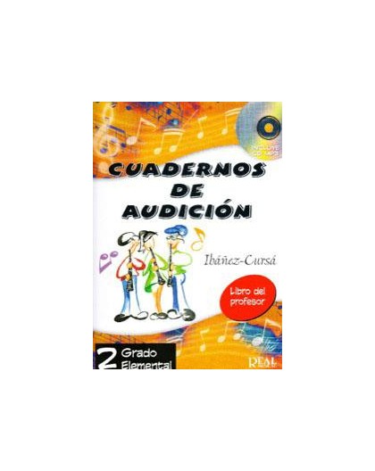 Cuadernos Audición Vol. 2º Profesor   CD
