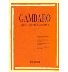 22 Studi Progressivi per Clarinetto