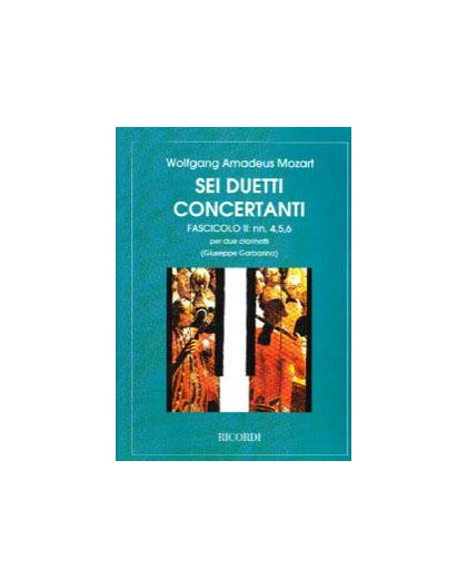6 Duetti Concertanti Nº II nºs 4,5,6