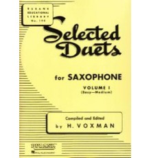 Selected Duets for Saxophone Vol. 1 Easy