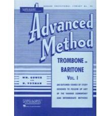 Rubank Advanced Method Trombone or Barit