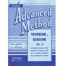 Rubank Advanced Method Trombone or Barit