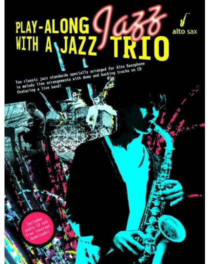 Play-Along Jazz with Trio Alto Sax   CD