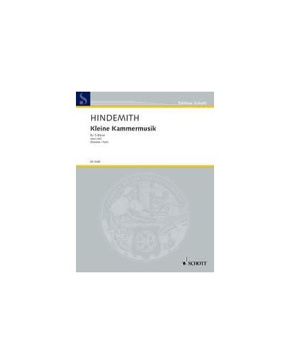 Kleine Kammermusik Op. 24 Nº 2/ Parts