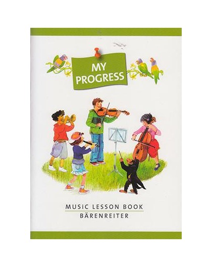 My Progress Music Lesson Book