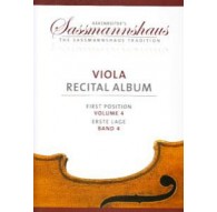 Viola Recital Album First Position Vol.4