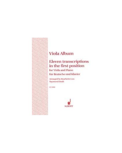 Viola Album. Eleven Transcriptions