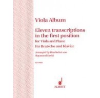 Viola Album. Eleven Transcriptions