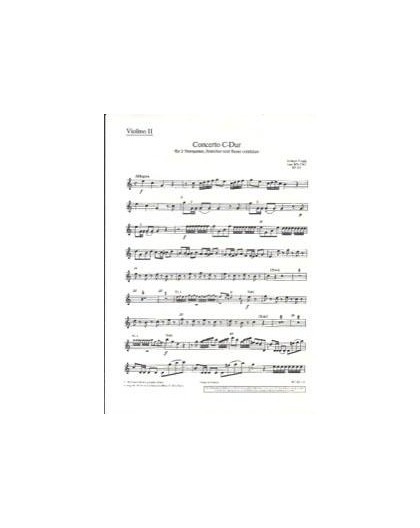 Concerto C-Dur RV 537/ Violin II