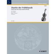 Violine Duette der Frühklassik Band 1