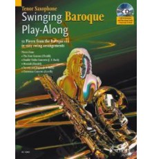 Swinging Baroque Play-Along for Tenor Sa