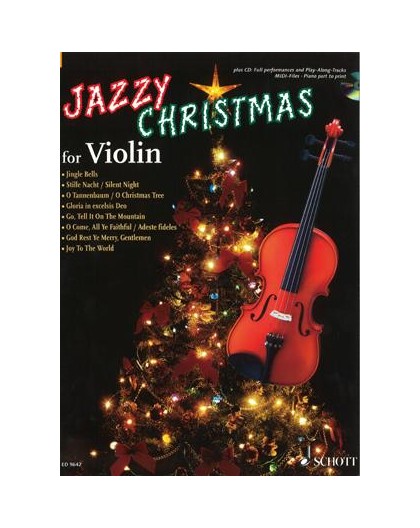 Jazzy Christmas for Violin   CD