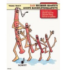 Quartet Exercise Vol. 4.  Easy Recorder