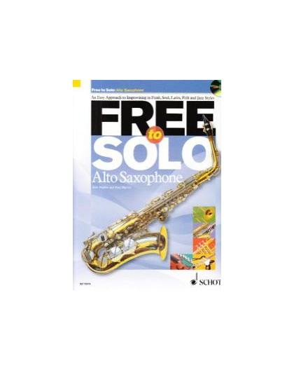 Free to Solo Alto Saxophone    CD