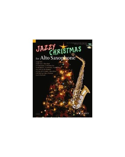 Jazzy Christmas for Alto Sax   CD