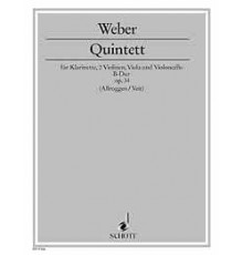 Quintett B-Dur Op. 34/ Score & Parts