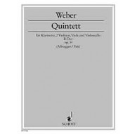 Quintet B-Dur Op. 34/ Score & Parts