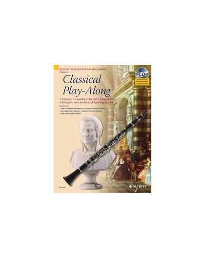 Classical Play-Along Clarinet   CD