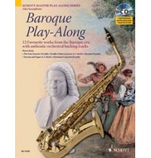 Baroque Play-Along Alto Sax   CD