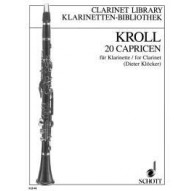 20 Capricen for Clarinet