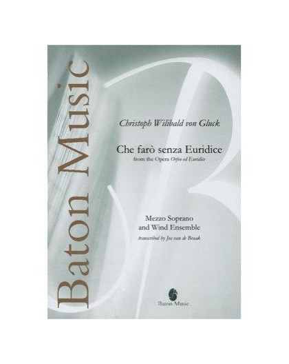 Che Faro Senza Euridice? From the Opera