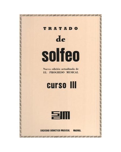 El Progreso Musical. Solfeo III. Nueva E